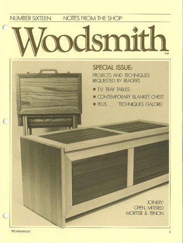 Woodsmith #16